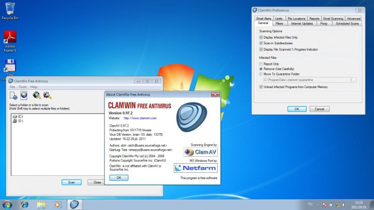 Ingyenes antivírus szoftverek Windows-ra  - 7. kép