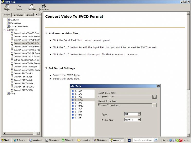 MyVideoConverter - 9. kép