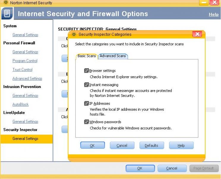 Norton Internet Security 2007 - 2. kép