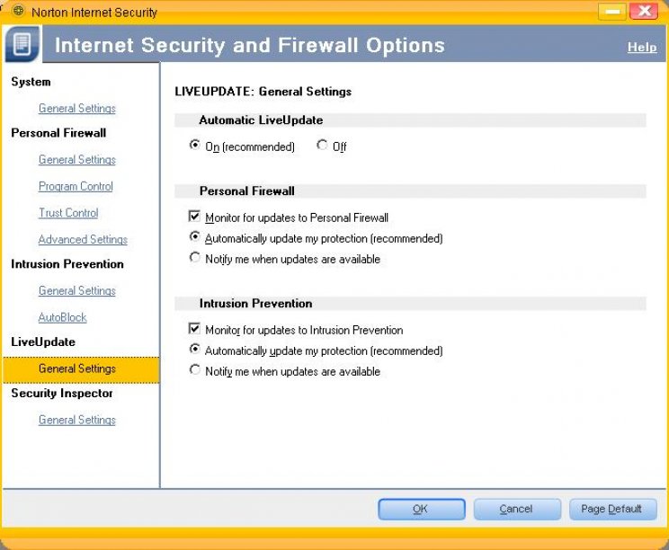 Norton Internet Security 2007 - 6. kép