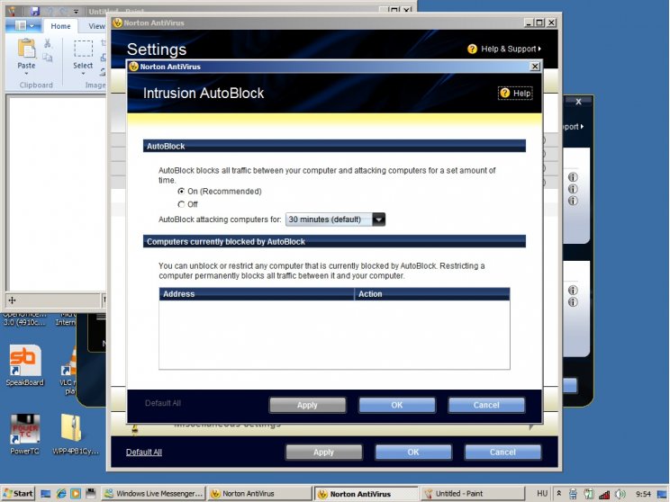 Norton Internet Security 2009 - 10. kép
