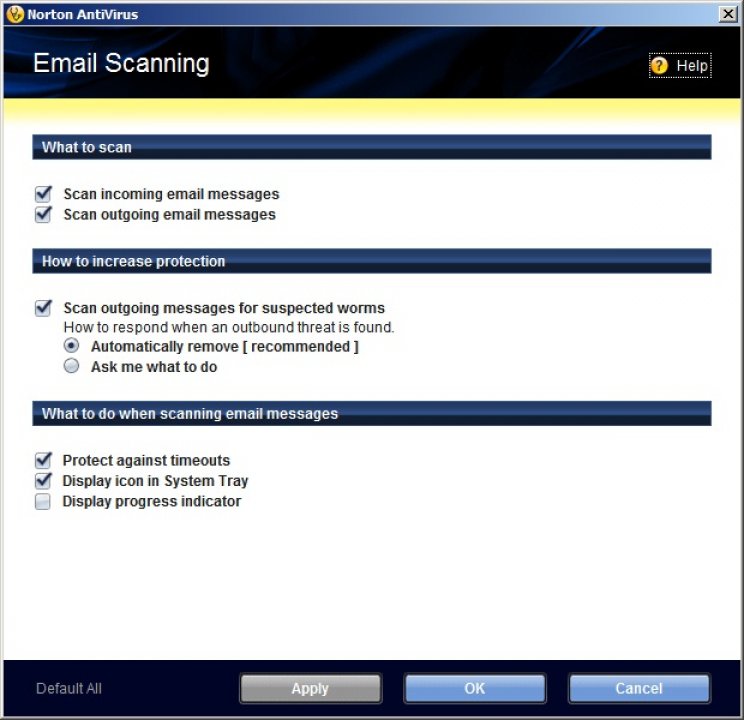 Norton Internet Security 2009 - 3. kép