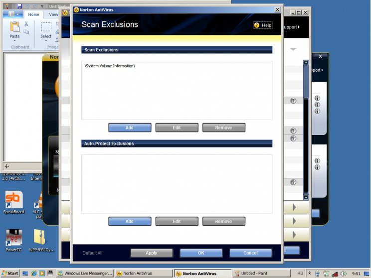 Norton Internet Security 2009 - 7. kép