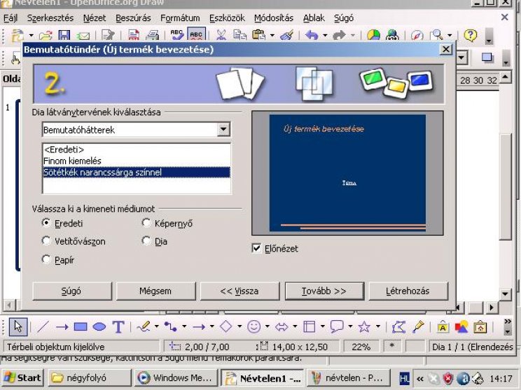 OpenOffice 2.2 - 4. kép