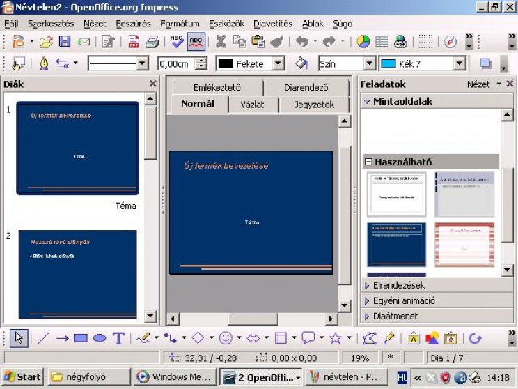 OpenOffice 2.2 - 5. kép