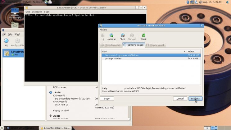 VirtualBox 2. rész - 8. kép