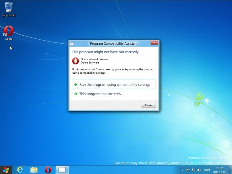Windows 8 Developer Preview teszt - 9. kép