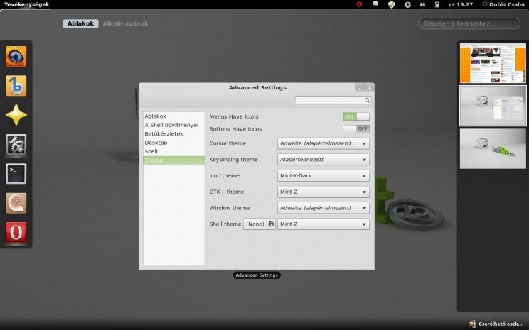 Linux Mint 12 - 3. kép