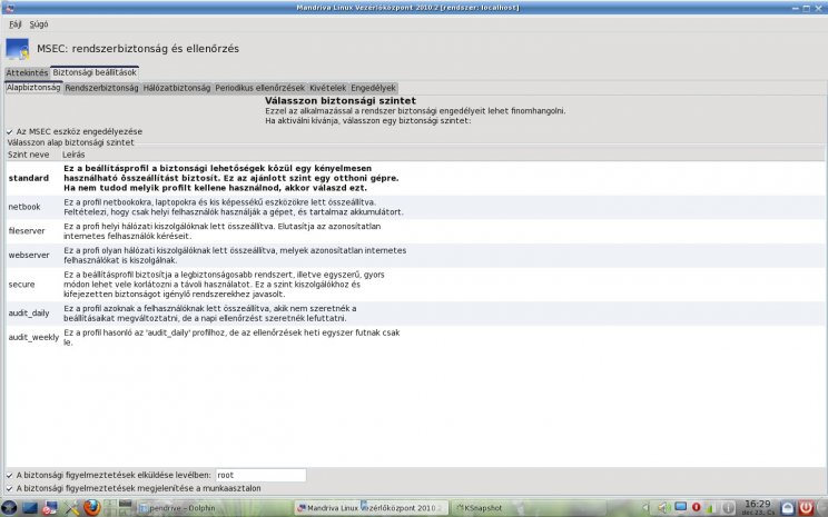 Mandriva Linux 2010.2 - teszt és konfigurálás - 7. kép