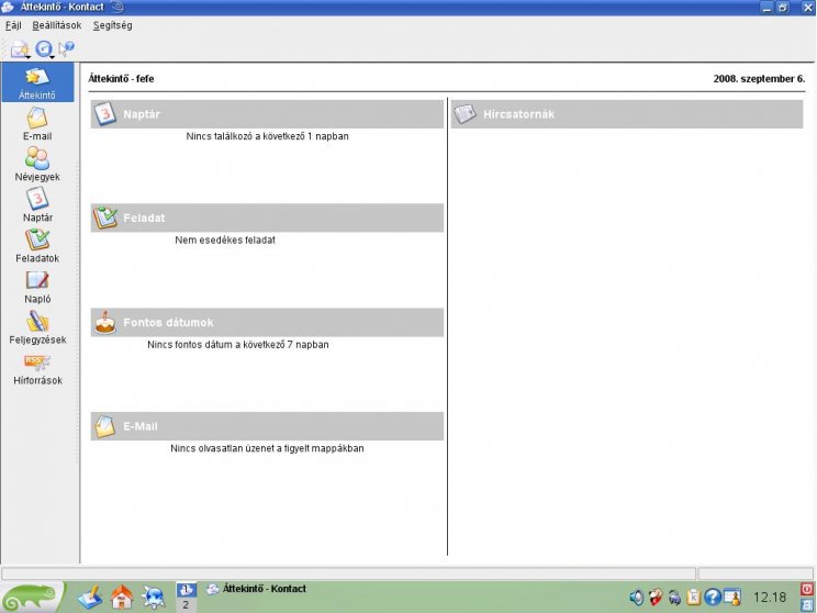 openSUSE 11 - 7. kép