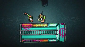 Hotline Miami 2: Wrong Number - bevetésen a kétkezes gépfegyver és láncfűrész kombó