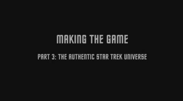 Star Trek: The Video Game fejlesztői napló érkezett