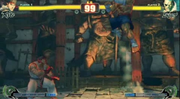 Street Fighter IV: Ryu Vs Sagat, a sokadik menet