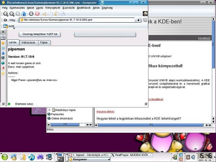 A Linux-kezelés alapjai és fontos szoftverek - 5. kép