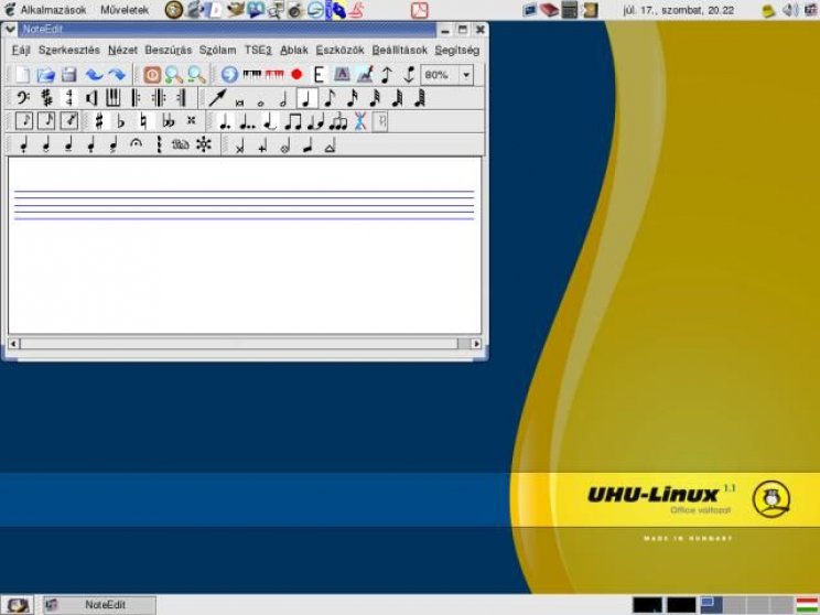 Zene lejátszás szerkesztés és írás Linux alatt - 6. kép