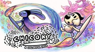 Zseniális színezős kalandjáték mutatkozott be Chicory: A Colorful Tale címmel