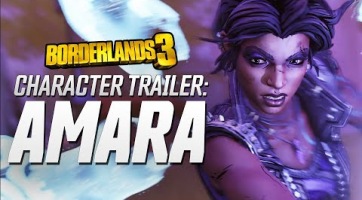 Amara zúz az aktuális Borderlands 3 karakterbemutatón