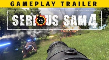 Még egy űrhajó is van a Serious Sam 4 új gameplay trailerében