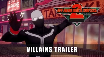 Az ellenséges karakterekről szól a legújabb My Hero One's Justice 2 trailer