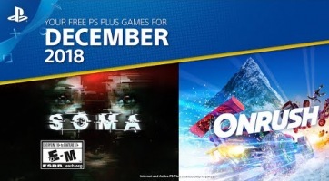 Onrush és SOMA a PS Plus decemberi játékai között