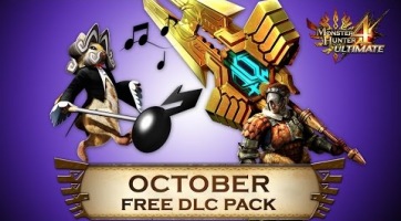 Lehullt a lepel a Monster Hunter 4 Ultimate októberi ingyenes tartalmairól