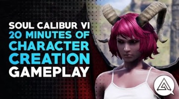 Húsz perces videón lesheted meg a SoulCalibur VI karakterkészítőjét