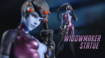 Overwatch: ettől a Widowmaker szobortól tuti, hogy eltátod a szádat!