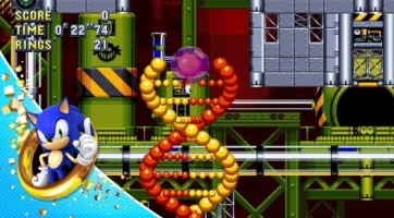 Gameplay videón is megmutatta magát a Sonic Mania Chemical Plant zónája
