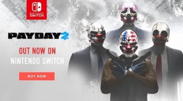 Launch trailert kapott a Payday 2 Nintendo Switch-es változata