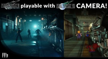 Ezzel a moddal a klasszikus kameranézetben élhetjük át a Final Fantasy VII Remake-et