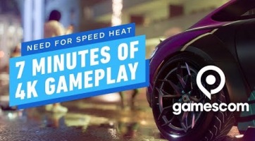 Need for Speed Heat gamescom 2019 gameplay videó