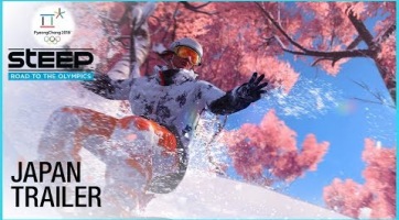 A hófödte japán hegyekbe kalauzol minket a legújabb Steep: Road to the Olympics trailer