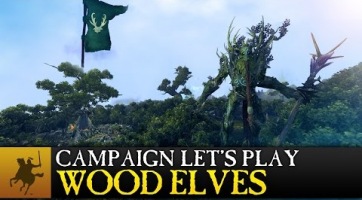 Negyedórányi betekintő a Total War: Warhammer - Realm of the Wood Elves kampányába