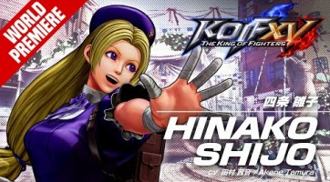Egy hét múlva Hinako Shijóval bővül a The King of Fighters XV