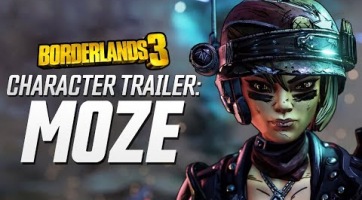 Borderlands 3: Moze és az ő vasmedvéje is megkapta a maga bemutatóját
