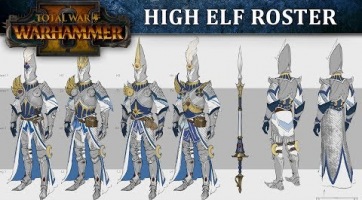 A High Elfek a legújabb Total War Warhammer 2 videó főszereplői