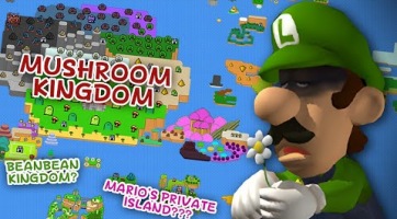 Így nézne ki a Super Mario világtérképe