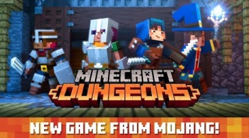 Minecraft: Dungeons címmel kooperatív akciójátékot fejleszt a Mojang