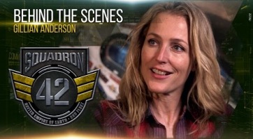 Gillian Anderson a legfrissebb Star Citizen fejlesztői napló sztárja
