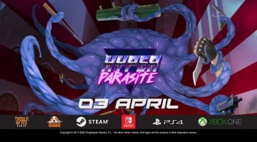 Nagyon retro hangulatot áraszt a HyperParasite megjelenési dátumát beharangozó kedvcsináló