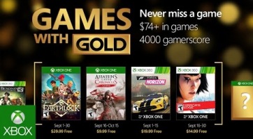 Forza Horizon és Mirror's Edge a Games With Gold szeptemberi ingyen játékai között