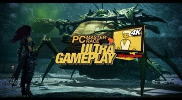 Így néz ki a legjobb grafikai beállításokkal egy boss harc a Darksiders 3-ban