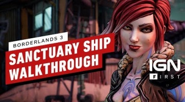 Az új Borderlands 3 gameplay videón a központi űrhajót járjuk be