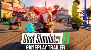 Egy darabig biztosan nem tudod majd elfelejteni a Goat Simulator 3 gamescom 2022-es trailerét