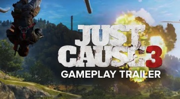 Gameplay felvételekkel tarkított Just Cause 3 trailer érkezett