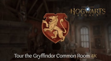 Mozgásban is megmutatkozott a Hogwarts Legacy négy varázslóházának klubhelyisége