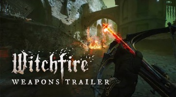 Látványos kedvcsinálóban nézhetjük meg akció közben a Witchfire varázsfegyverét