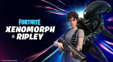 Hivatalos: az Alien-széria Ripley-jével és egy Xenomorphfal egészült ki a Fortnite!