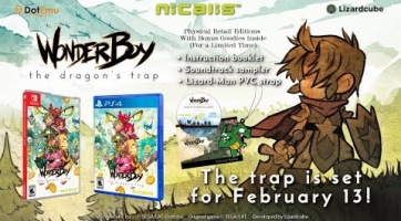 Hamarosan érkezik a Wonder Boy: The Dragon's Trap dobozos változata