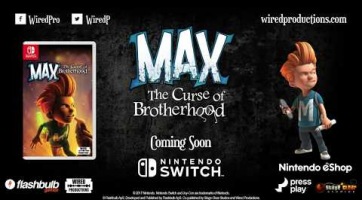 Márciusban érkezhet meg Nintendo Switch-re a Max: Curse of the Brotherhood